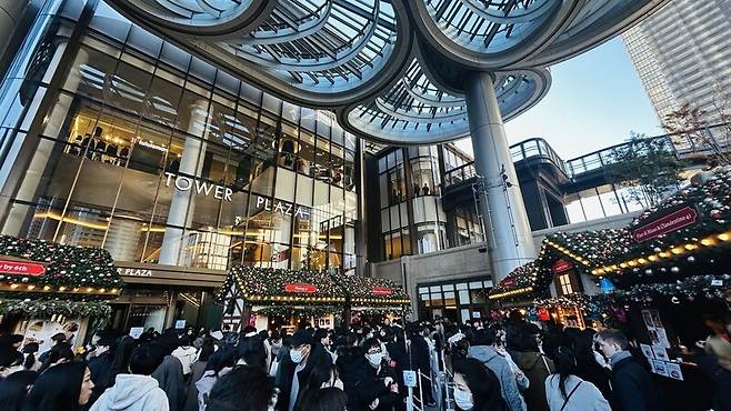 롯폰기 인근 한 쇼핑몰.