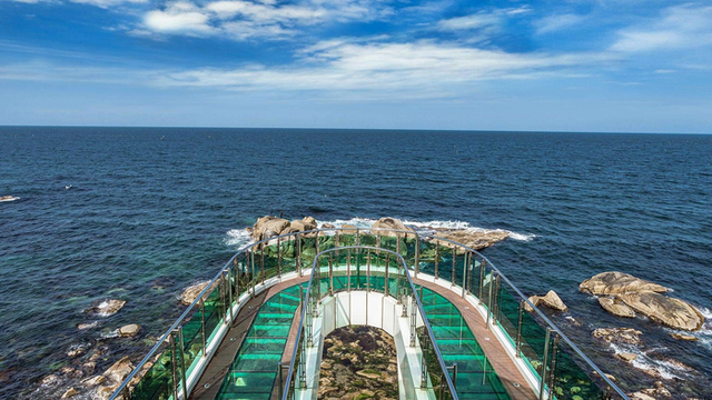 ▲ 양양 남애항 스카이워크. 양양군 제공