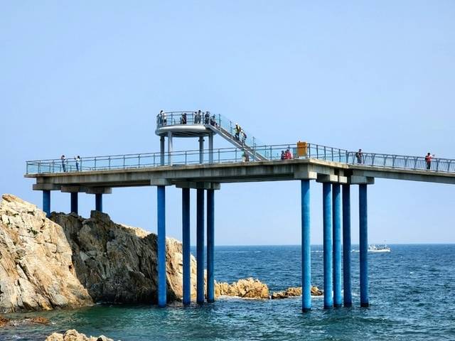 ▲ 백섬경관해상데크 전망대의 모습. [강원도민일보 자료사진]