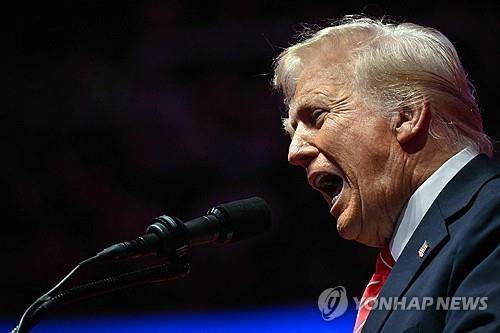 발언하는 트럼프 미국 대통령 당선인 [AFP 연합뉴스 자료사진]