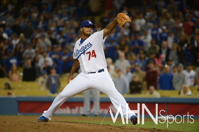 (LA 다저스 시절의 켄리 잰슨)