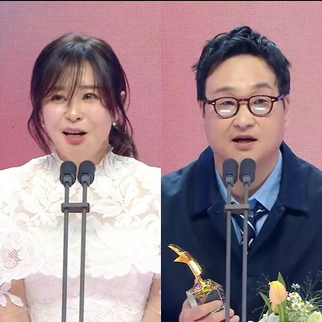 ▲최강희 구성환. 출처|2024 MBC 방송연예대상 방송화면 캡처