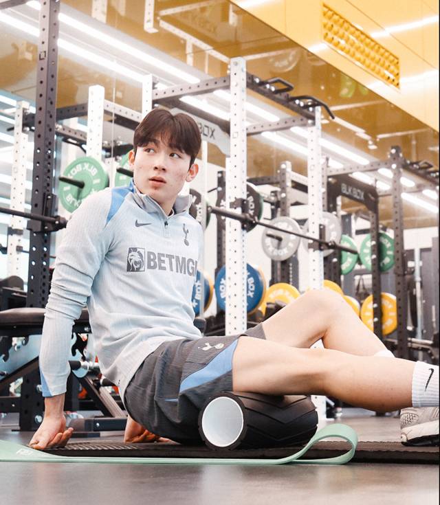 양민혁. /사진=토트넘 SNS