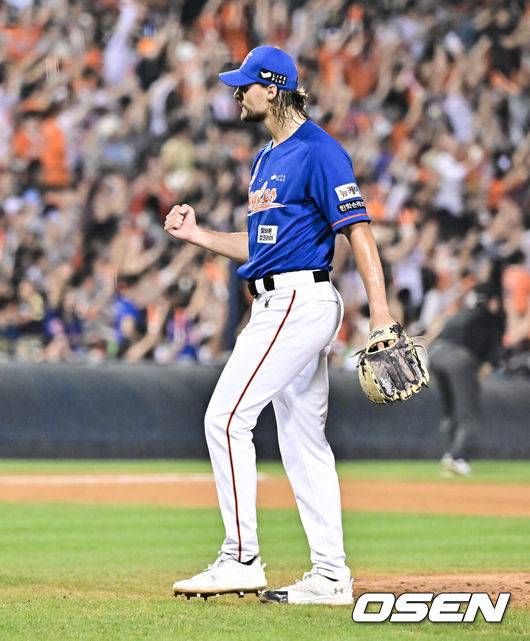 [OSEN=박준형 기자] 한화 라이언 와이스. 2024.08.23 / soul1014@osen.co.kr