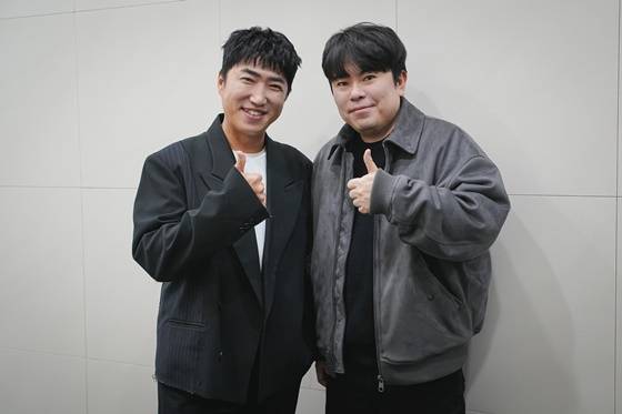 장동민(왼쪽), 현정완 PD/사진=웨이브