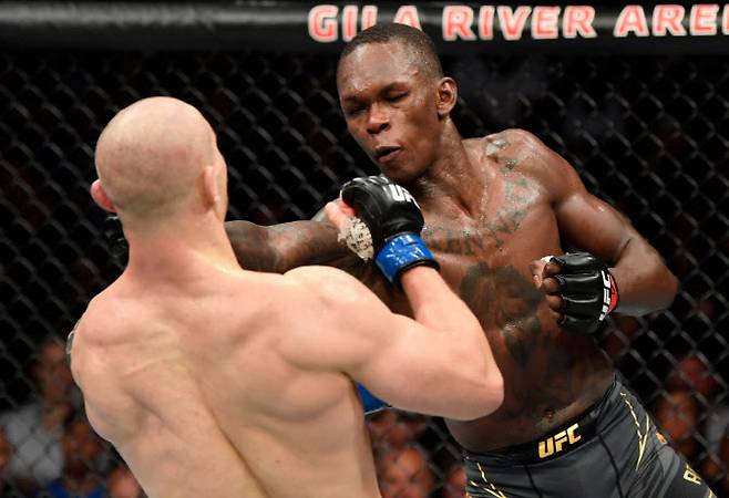 이스라엘 아데산야. 사진=UFC