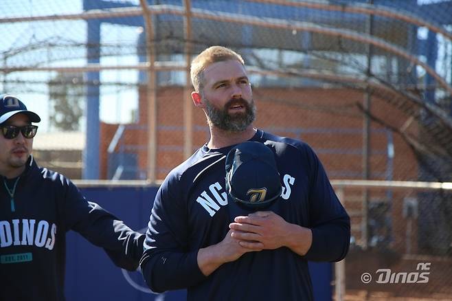 NC 디펜딩 홈런왕 맷 데이비슨이 미국 애리조나 스프링캠프에 합류했다. 사진 | NC 다이노스