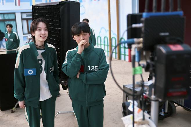 배우 원지완과 이다윗. 넷플릭스 제공