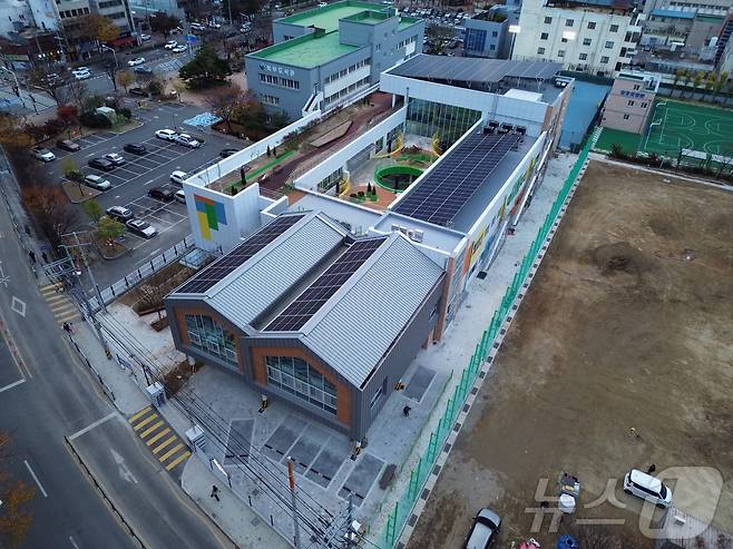 대구교육청은 2일 대구 북구 침산동에 조성되는 침산유치원이 다음달 1일 개원한다고 밝혔다. (대구교육청 제공)/뉴스1