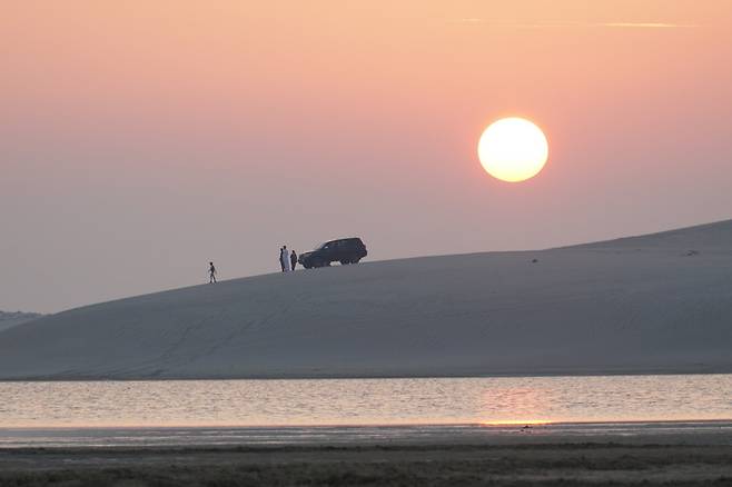 태양이 눈앞에 나타난다 (사진. 김관수)
