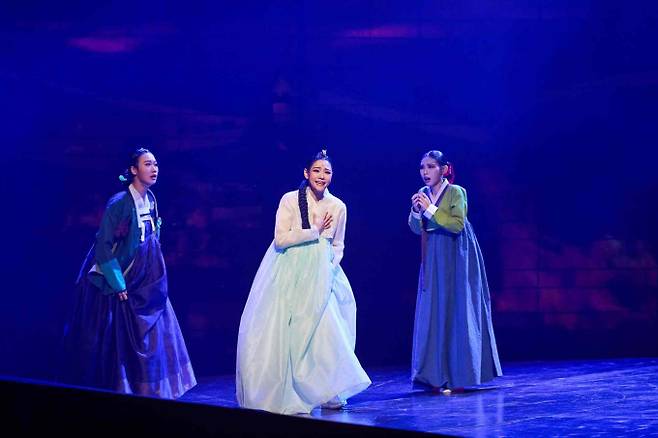 뮤지컬 ‘명성황후’ 손준호, 김소현 공연사진 (제공: 에이콤)