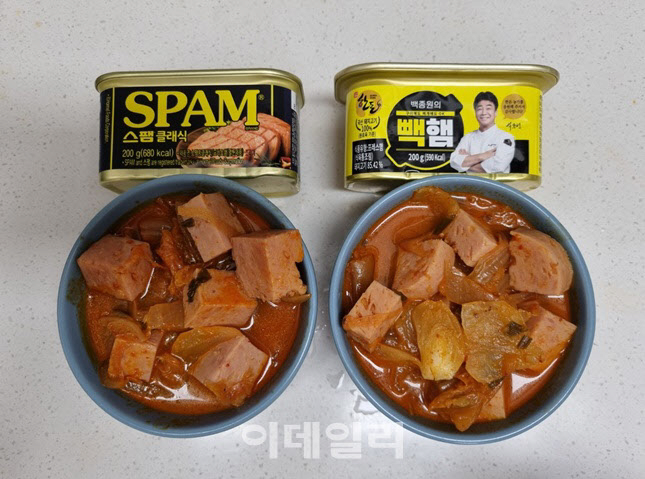 image.png 스팸, 빽햄 직접 요리해서 비교한 기자..news