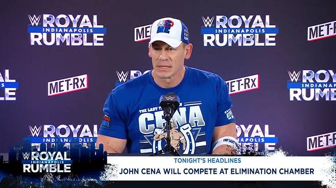 존시나, 2025 일리미네이션 챔버 경기 참가선언