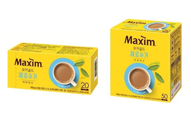 DLAplX.jpg "커피믹스도 무설탕"…동서식품, 맥심 모카골드 제로슈거 출시