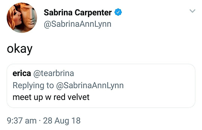 image.png 오늘 그래미 2관왕한 사브리나 카펜더 과거 내한 인터뷰