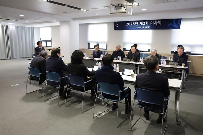 2025년 제2차 프로축구연맹 이사회. 프로축구연맹 제공