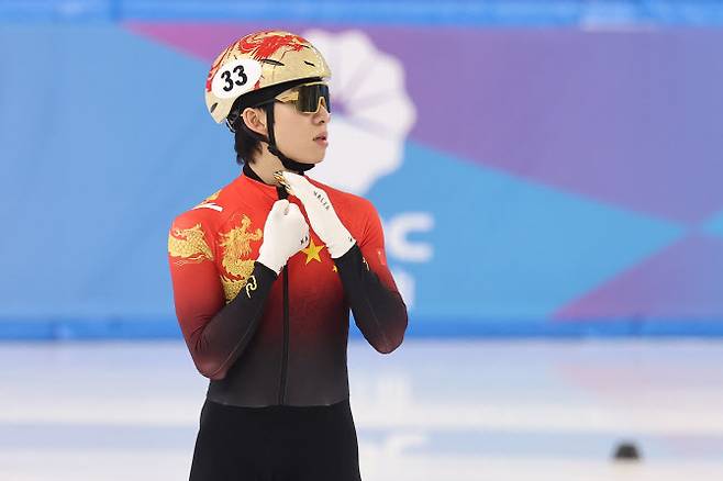 훈련 준비하는 린샤오쥔(사진=연합뉴스)