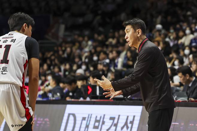 정관장 김상식 감독. 사진제공=KBL