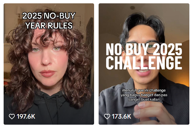 미국인들 사이에서 소비를 최대한 줄이는 '노 바이(No Buy) 챌린지'가 유형하고 있다. 틱톡