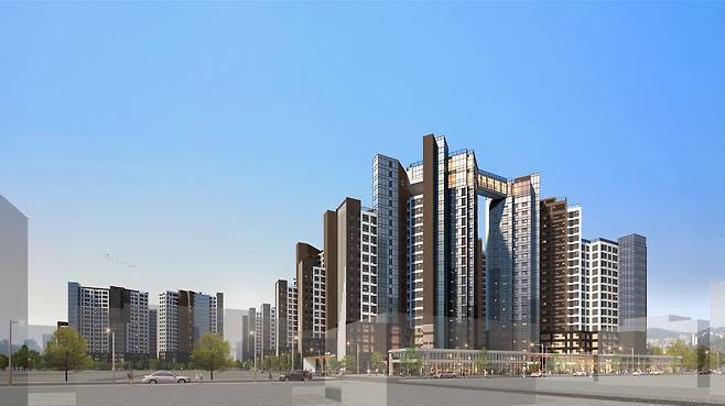 래미안 원페를라 투시도. 사진=삼성물산