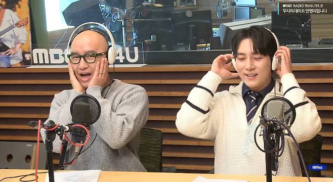 왼쪽부터 홍석천, 김똘똘/MBC FM4U ‘두시의 데이트 안영미입니다’