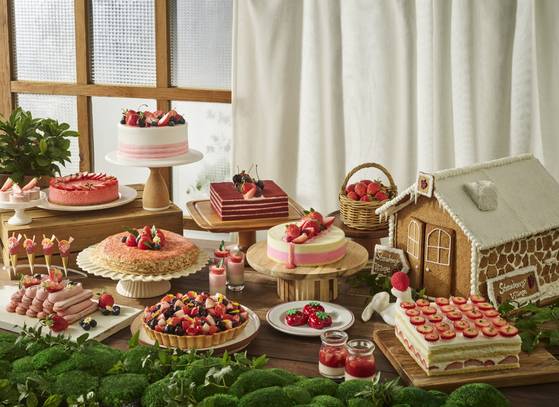 파라다이스시티 딸기 뷔페. 사진 파라다이스시티