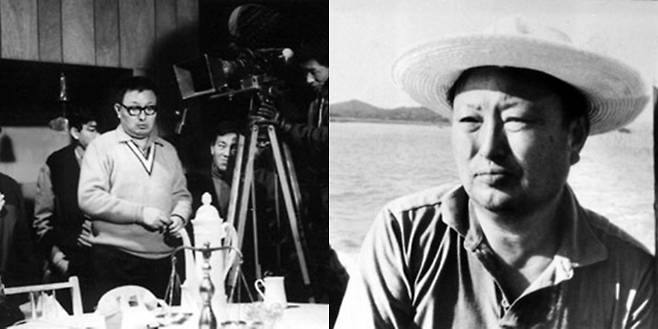 1998년 2월5일 김기영 감독이 자택 화재로 인해 별세했다. 사진은 영화 촬영 현장에 나선 김기영 감독의 모습. /사진=한국영상자료원 캡처