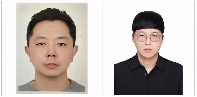 박형주 한국뇌연구원 신경·혈관단위체연구그룹 책임연구원(왼쪽)과 한정호 연구원(제1저자). 한국뇌연구원 제공.