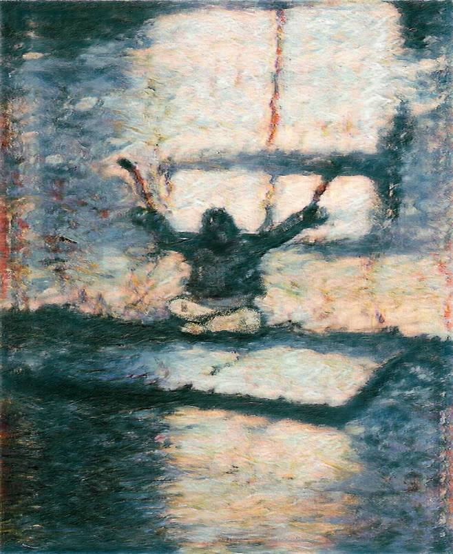 충북 영동의 ㄱ정신병원이 그림과 같은 방식으로 환자를 창틀에 강박하는 일이 벌어졌다. 인권위는 이 병원을 경찰에 수사 의뢰했다. 홍종길 기자 jonggeel@hani.co.kr