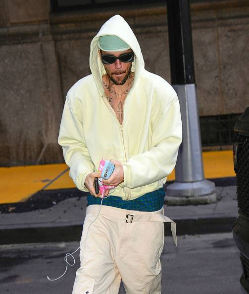 2025년 2월 5일 뉴욕에서 포착된 저스틴 비버 [게티이미지]