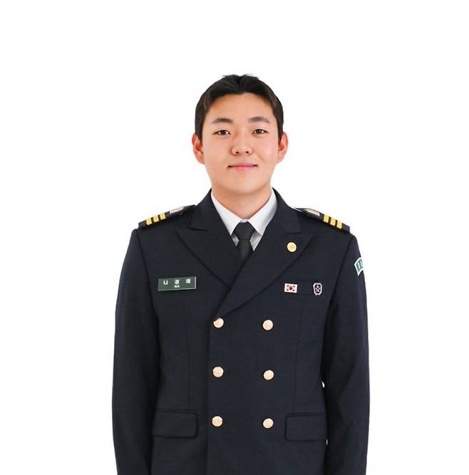 동아대 학군단 나경태 후보생. 동아대 제공