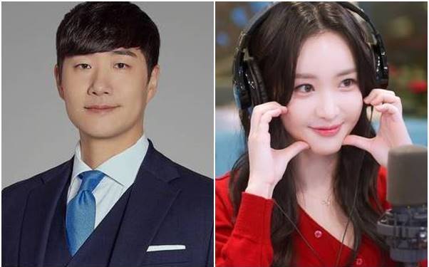 배성재. 김다영. 사진|SM C&C, 김다영 인스타그램