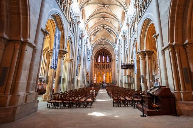 노트르담 대성당의 내부 모습. 게티이미지뱅크 제공