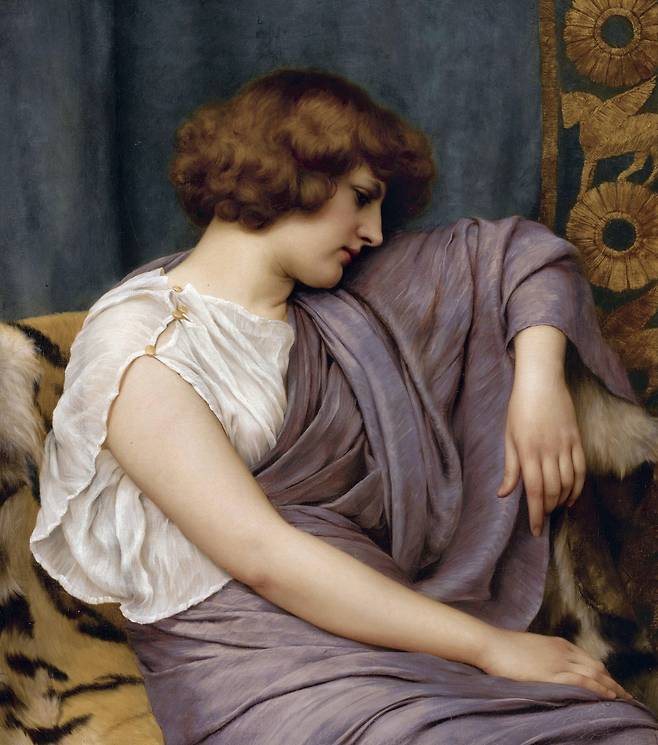 존 윌리엄 고드워드, 브리세이스, 1896, 캔버스에 유채, 83.2x73cm, 개인소장