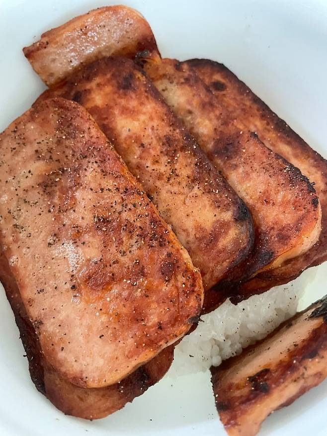 스팸덮밥.jpg (자취요리) 스팸 마요