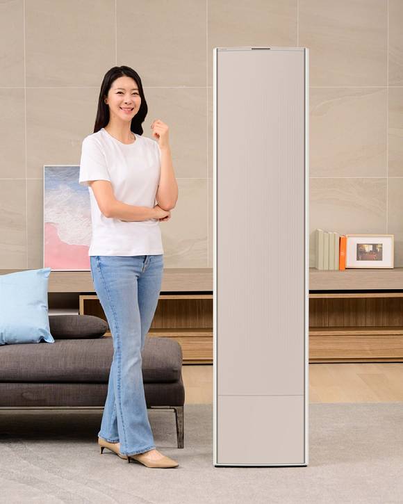 삼성전자의 신제품 에어컨 '비스포크 AI 무풍콤보 갤러리'. [사진=삼성전자]