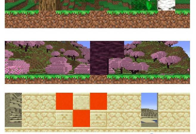 다양한 지형이 나온다