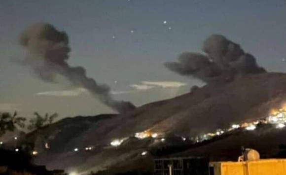 이스라엘군이 9일(현지시간) 레바논 내 헤즈볼라 지하 터널을 공습했다. 출처=N12