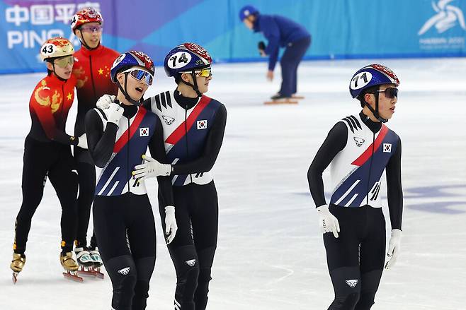 ▲ 한국 쇼트트랙 대표팀 ⓒ연합뉴스