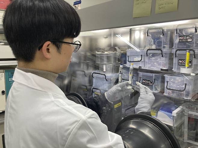 재활용한 LFP 배터리 테스트  [한국원자력연구원 제공. 재판매 및 DB 금지]