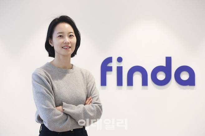 [이데일리 이영훈 기자] 이혜민 핀다 공동대표가 11일 서울 강남구 핀다 본사에서 이데일리와 인터뷰하고 있다.