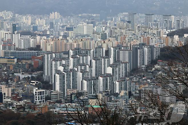 서울 주택가 모습. 2025.1.16/뉴스1 ⓒ News1 박정호 기자