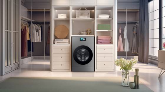 삼성전자 올인원 세탁건조기 '비스포크 AI 콤보' 모습. 삼성전자