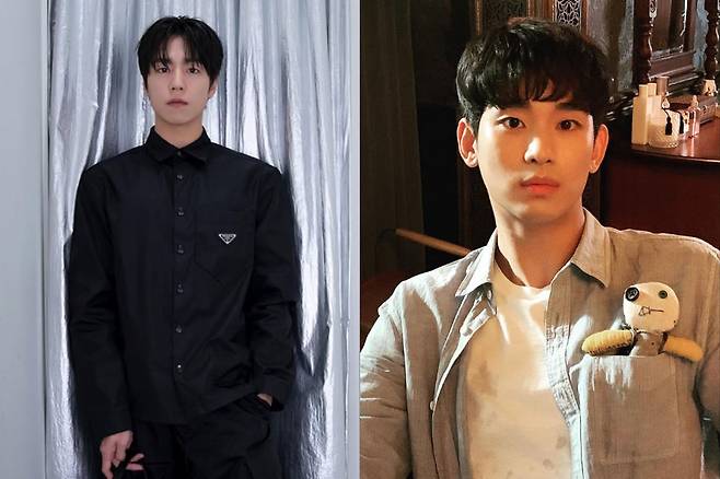 배우 이현우와 김수현