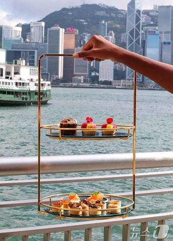 더 베란다 카페의 애프터눈 티