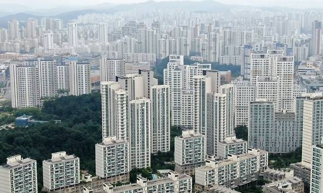 세종시 아파트의 모습. 연합뉴스