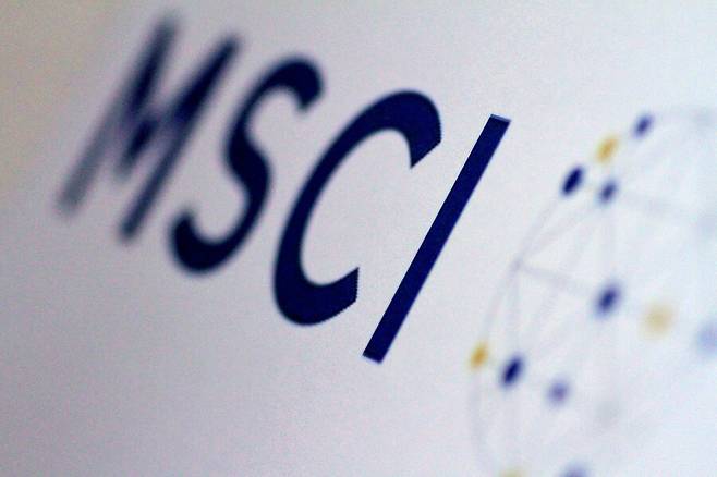 MSCI 로고. 로이터 연합뉴스