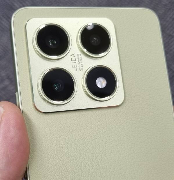 샤오미 14T 후면 트리플 카메라. 정옥재 기자