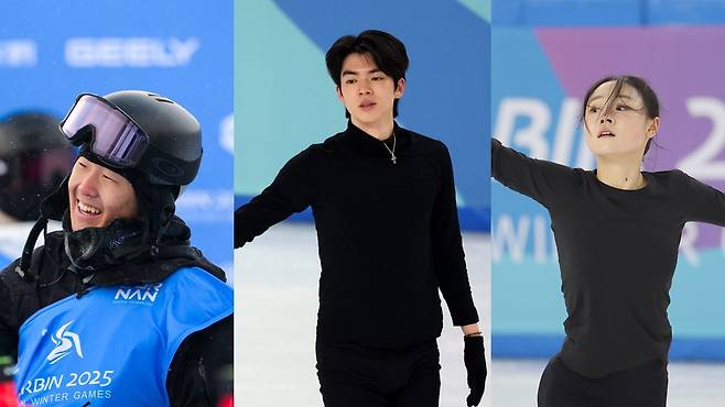 Lee Chae-un, Cha Jun-hwan, Kim Chae-yeon (Yonhap)