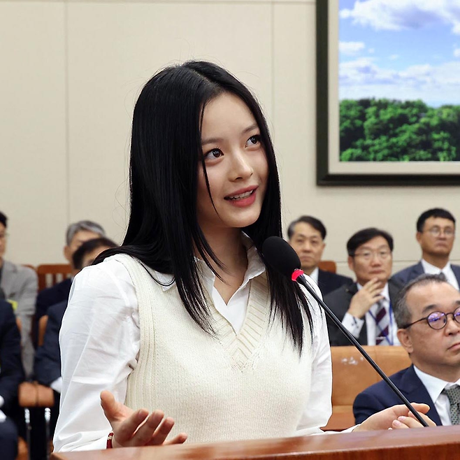 뉴진스 하니. [사진출처=연합뉴스]